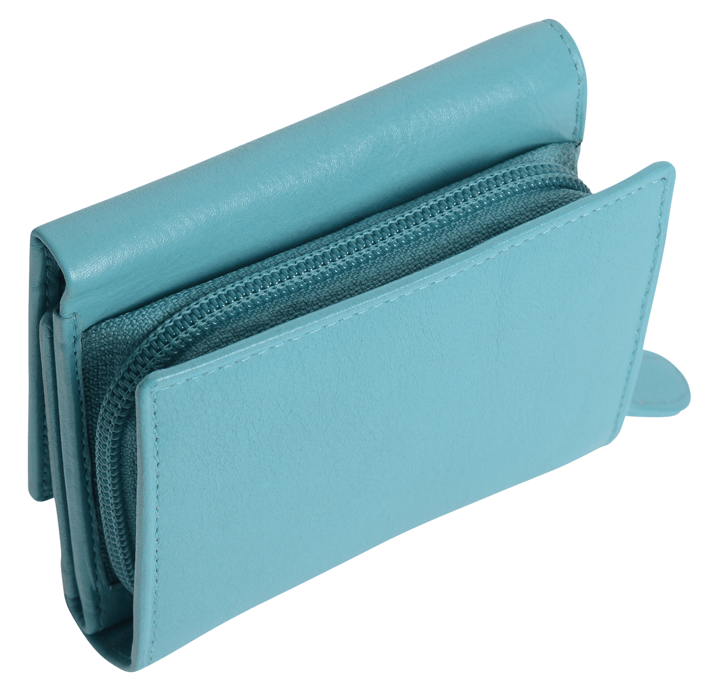 Carla RFID Leather Trifold Purse