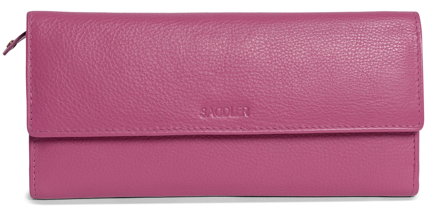 Claire RFID Leather Trifold Purse