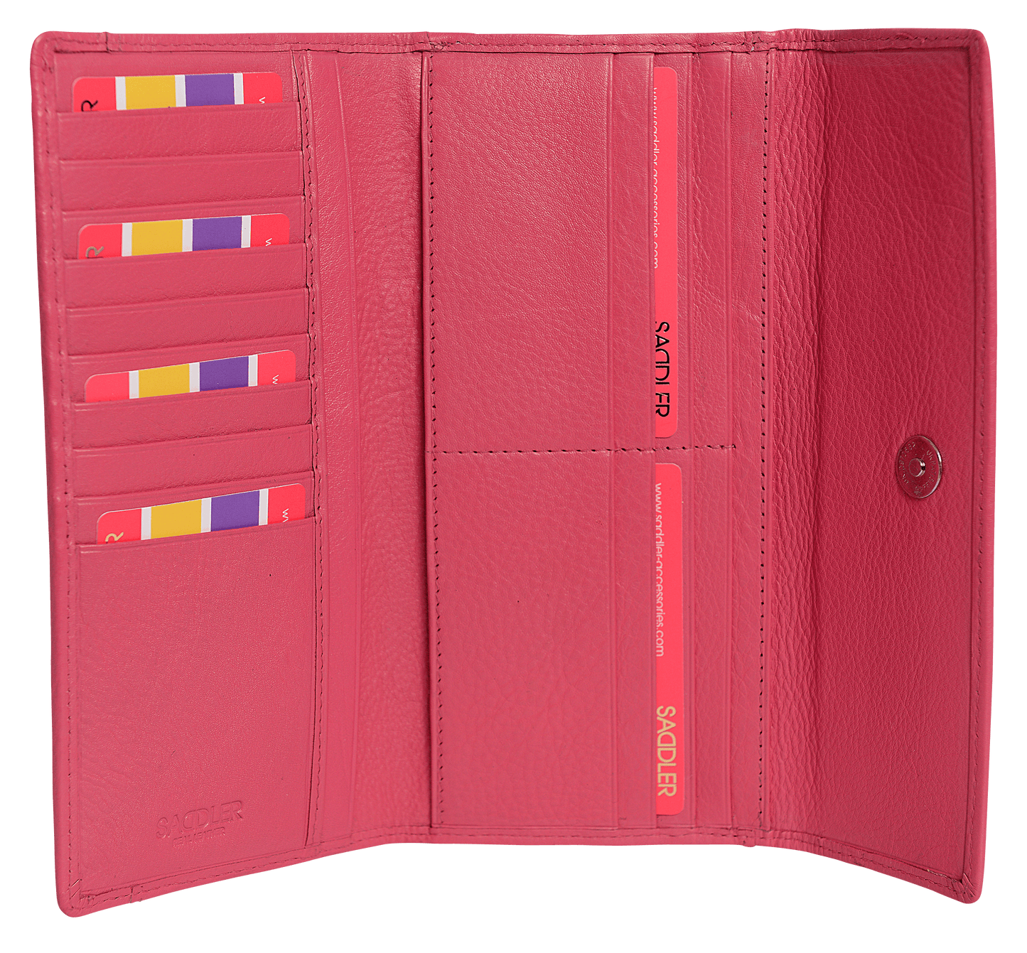 Claire RFID Leather Trifold Purse