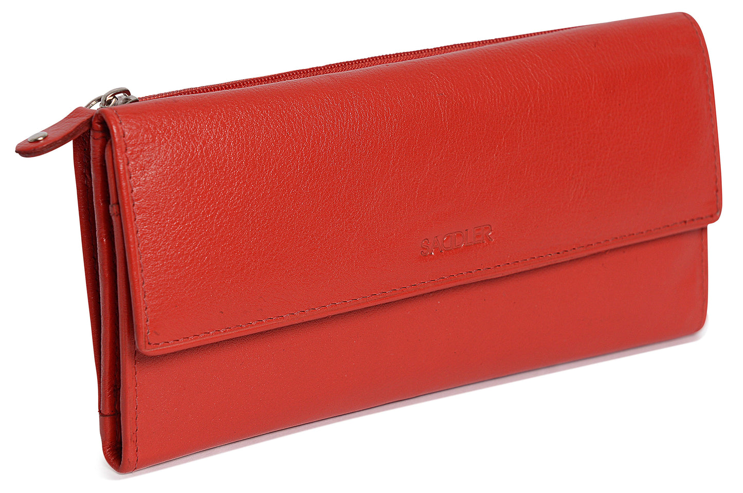 Claire RFID Leather Trifold Purse