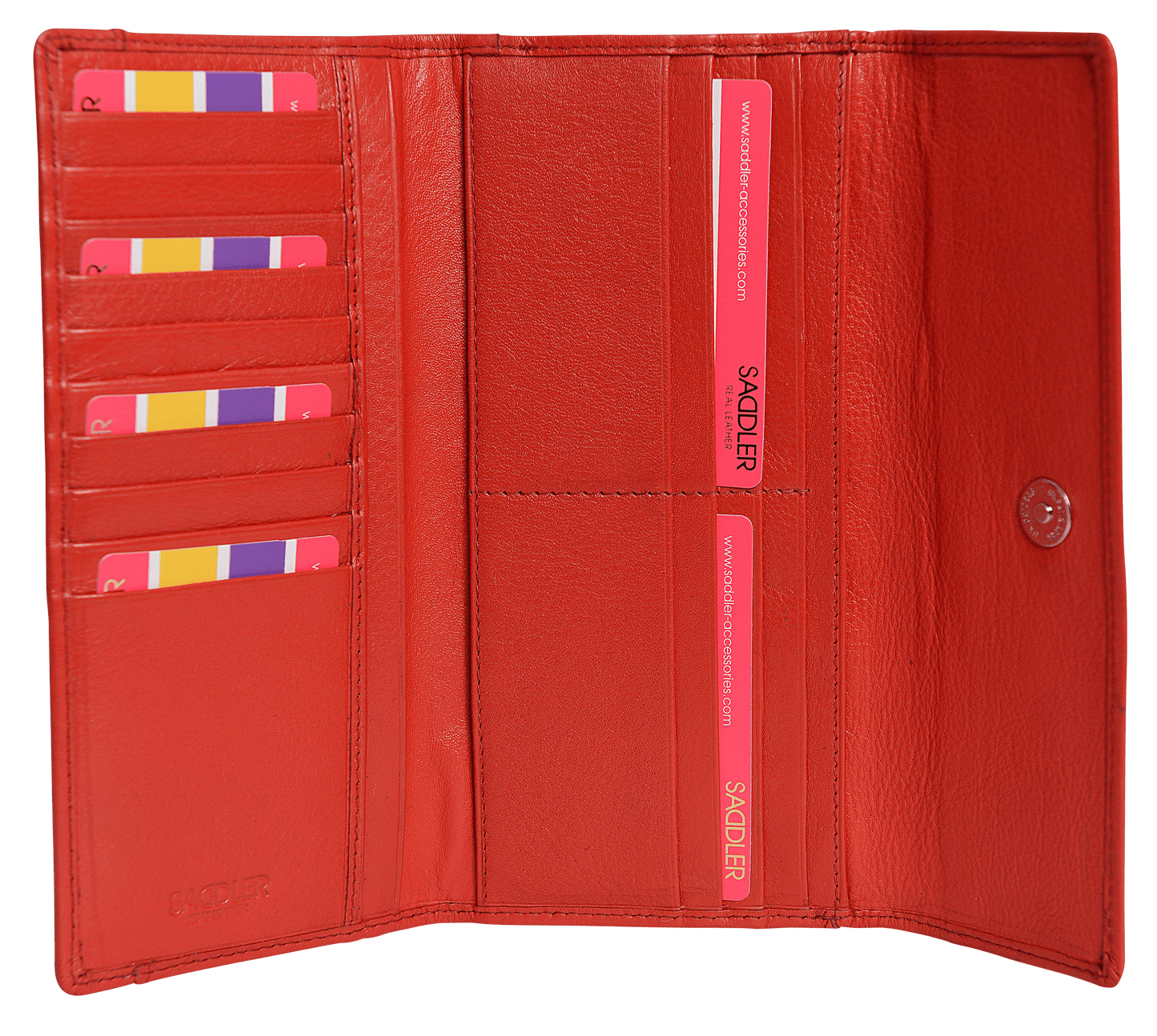 Claire RFID Leather Trifold Purse