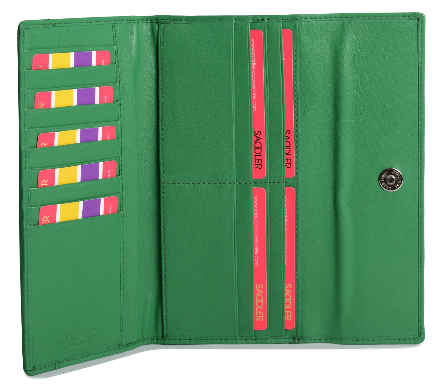 Claire RFID Leather Trifold Purse