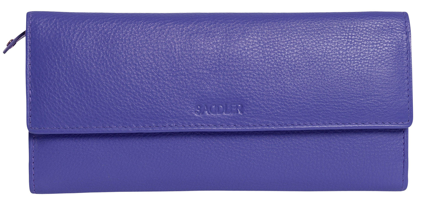 Claire RFID Leather Trifold Purse