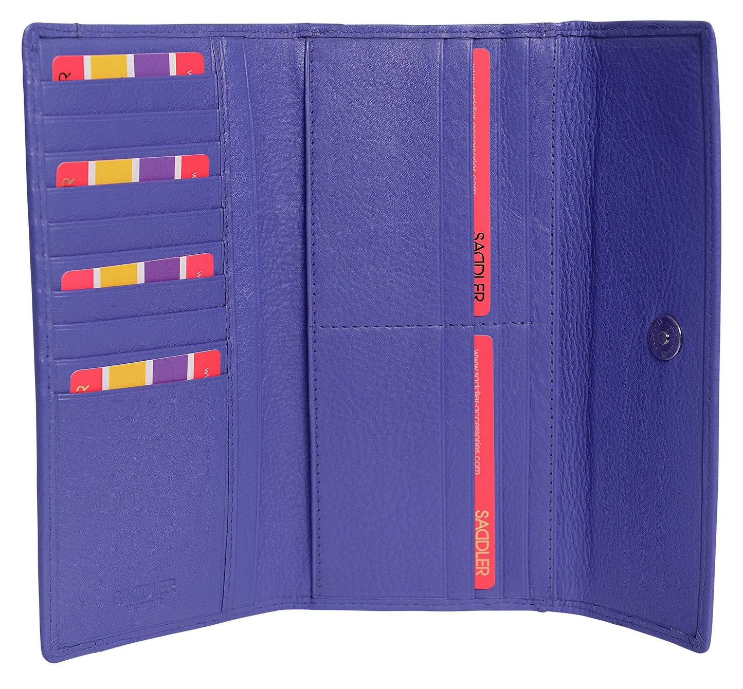 Claire RFID Leather Trifold Purse