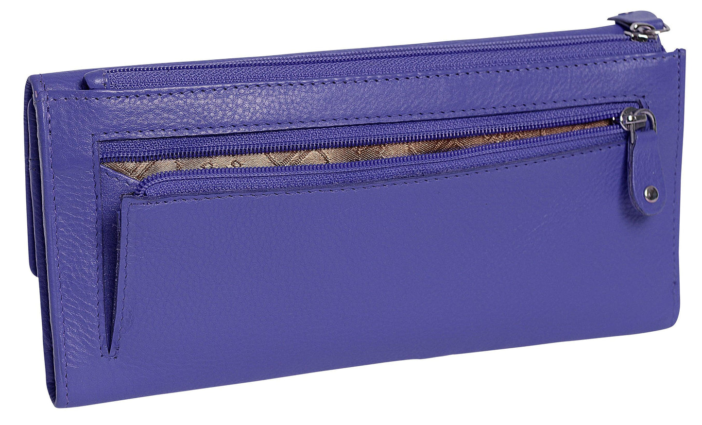 Claire RFID Leather Trifold Purse