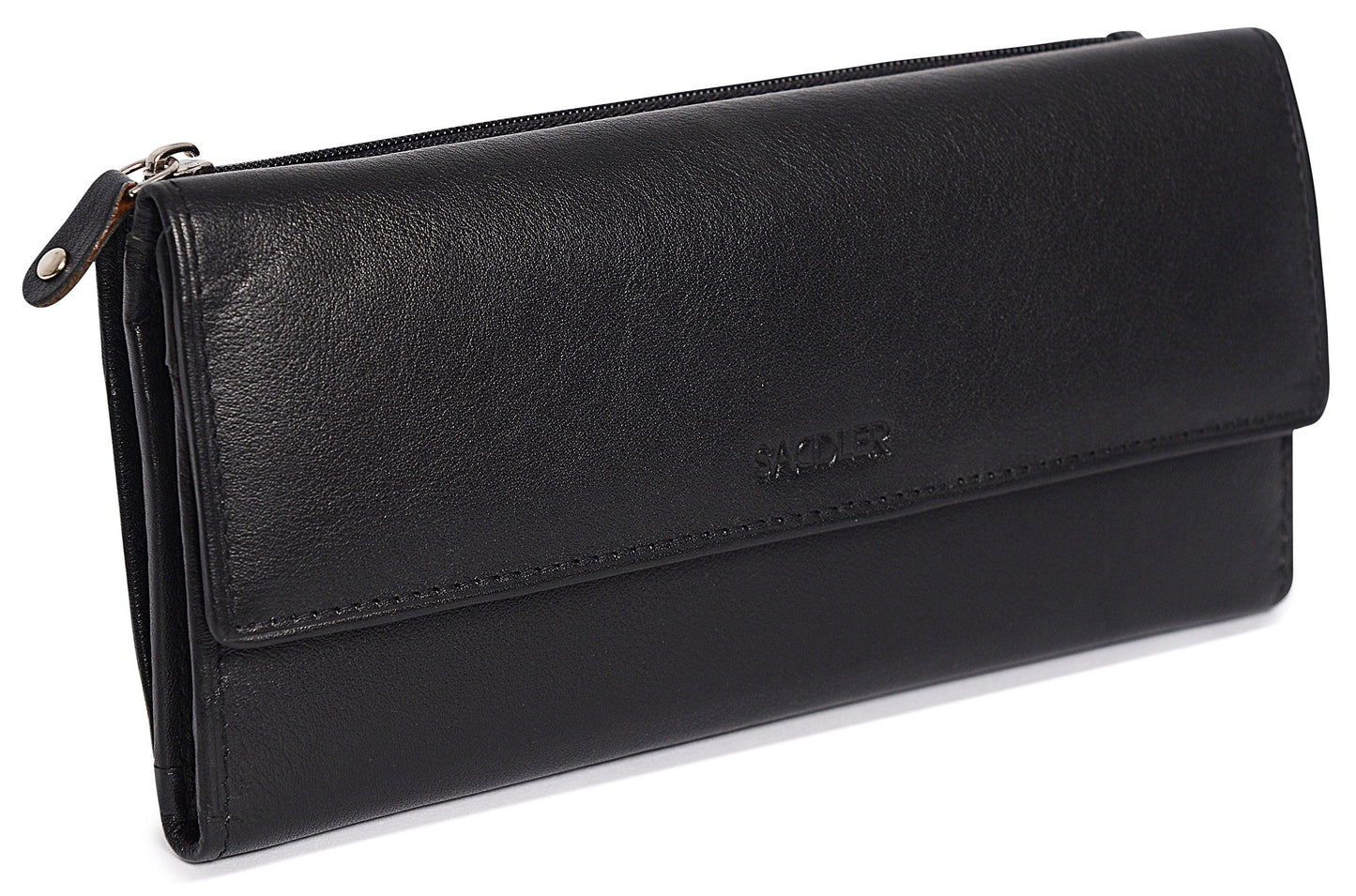 Claire RFID Leather Trifold Purse