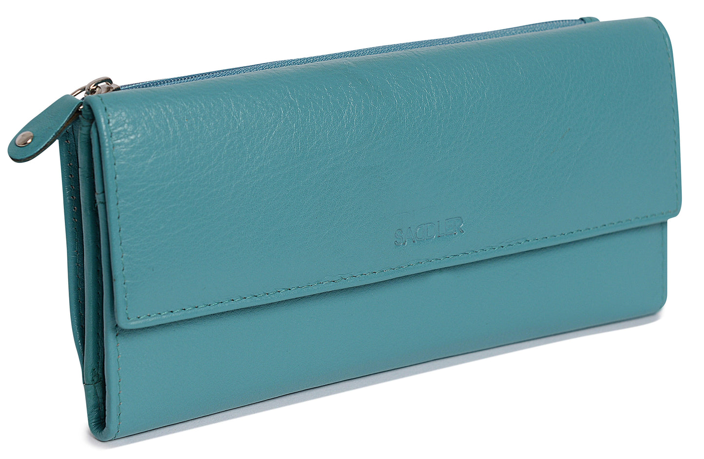 Claire RFID Leather Trifold Purse