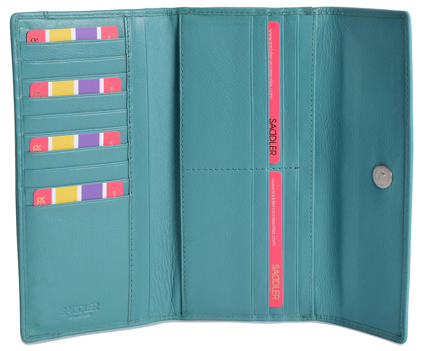 Claire RFID Leather Trifold Purse