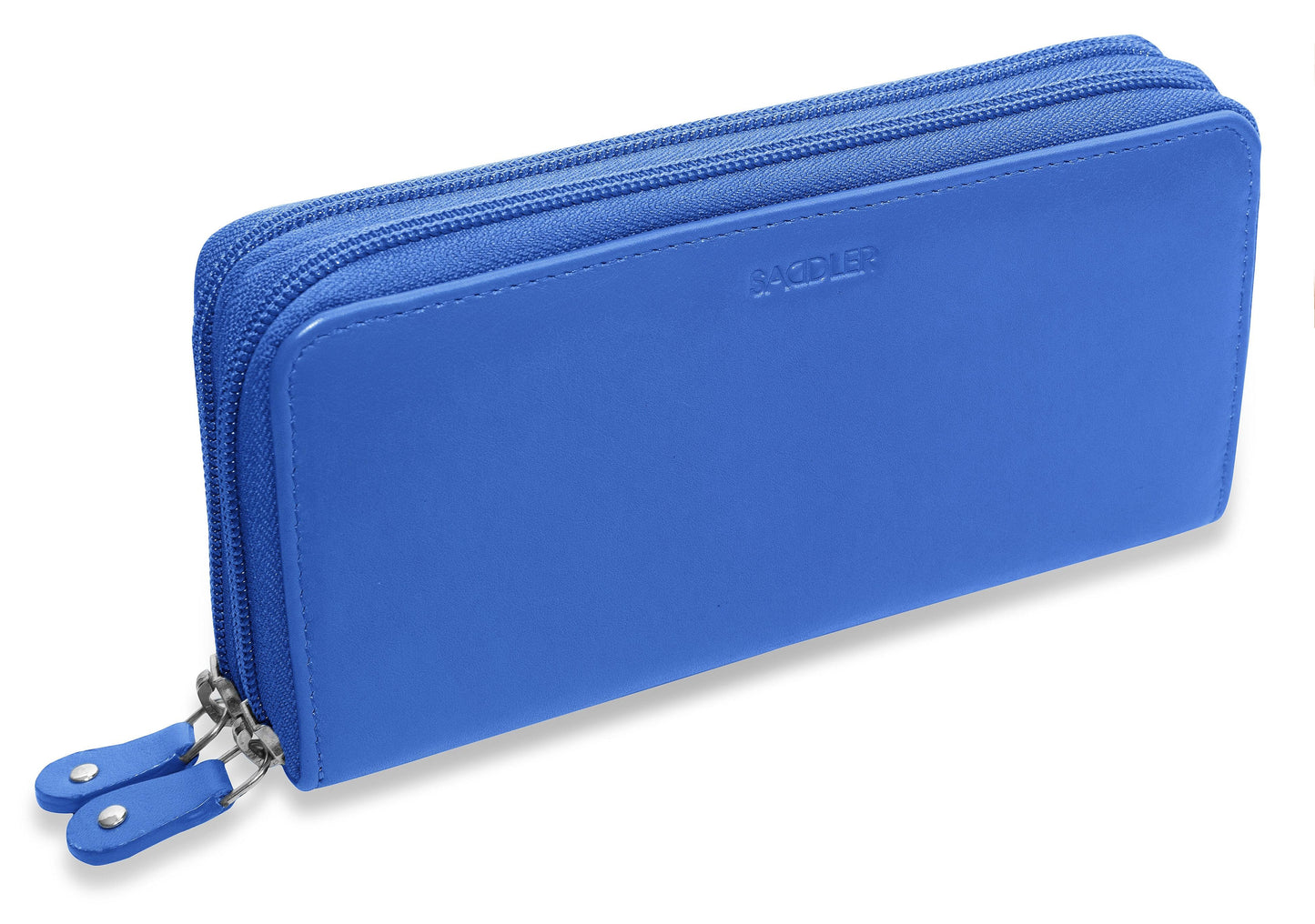 Gabriella RFID Leather Double Zip Around Purse