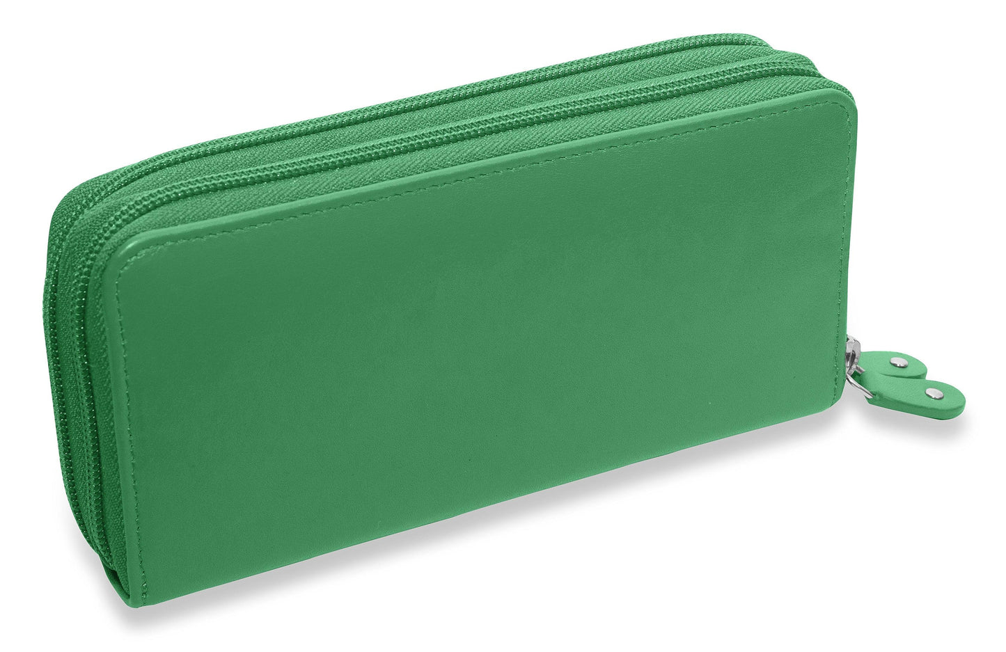 Gabriella RFID Leather Double Zip Around Purse