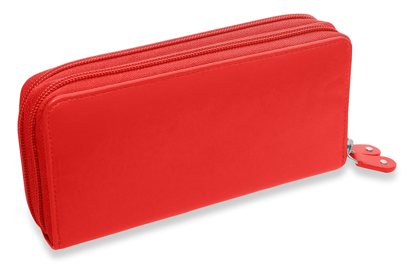 Gabriella RFID Leather Double Zip Around Purse