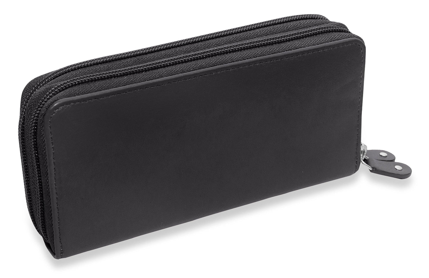 Gabriella RFID Leather Double Zip Around Purse