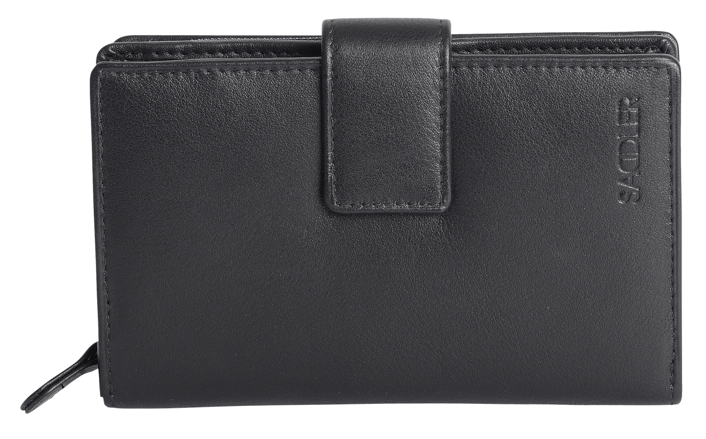 Georgie RFID Leather Double-Sided Purse