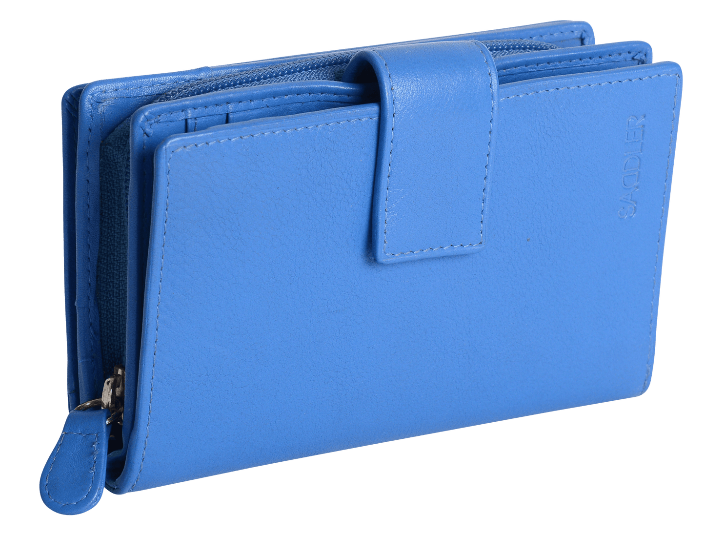 Georgie RFID Leather Double-Sided Purse