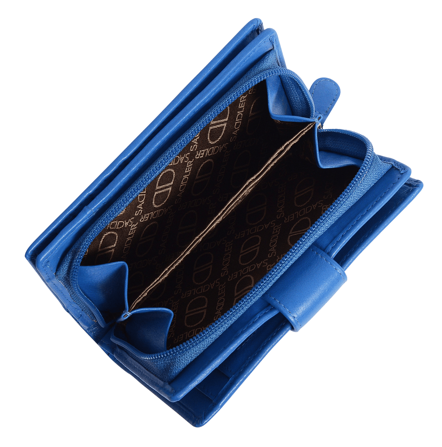 Georgie RFID Leather Double-Sided Purse