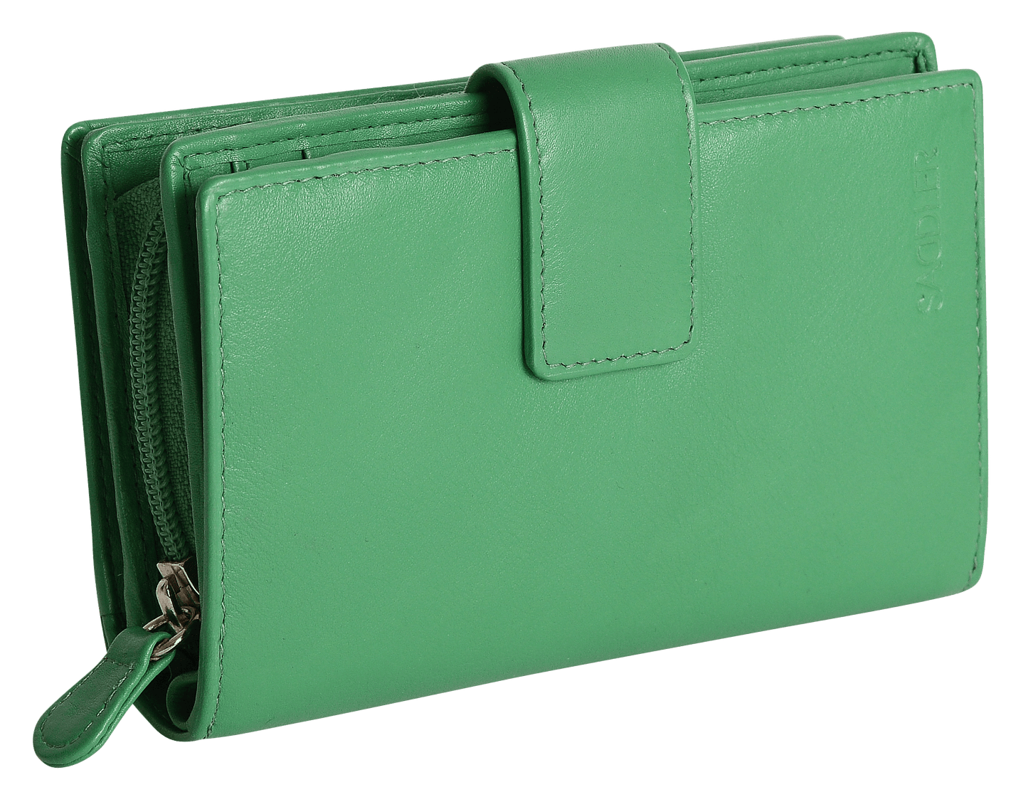 Georgie RFID Leather Double-Sided Purse