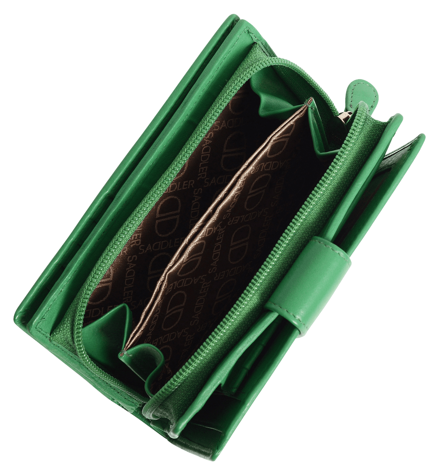 Georgie RFID Leather Double-Sided Purse