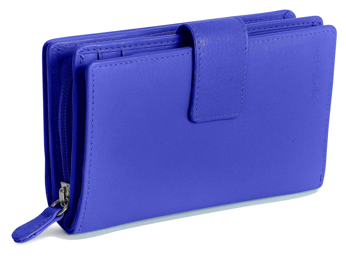 Georgie RFID Leather Double-Sided Purse