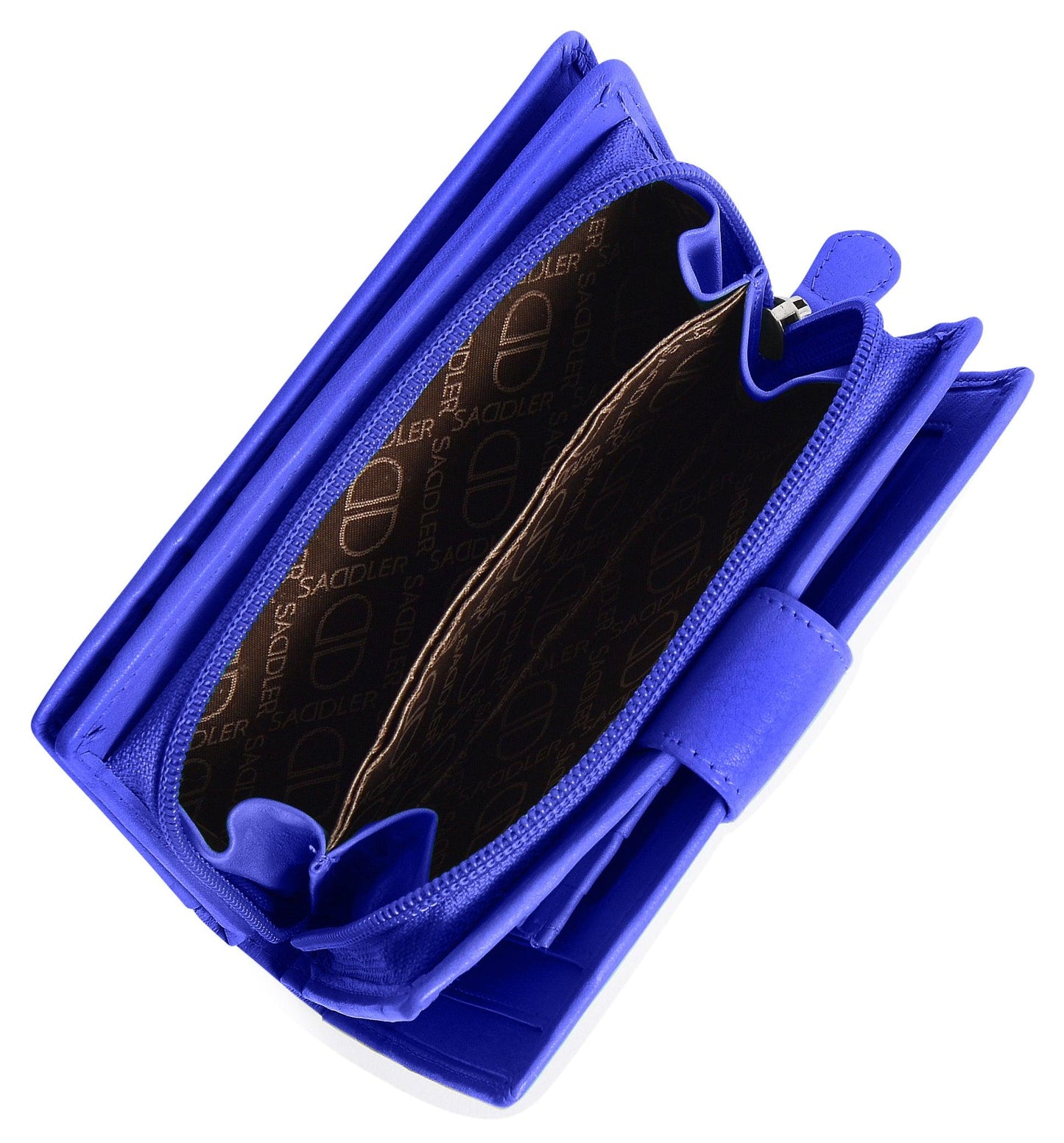 Georgie RFID Leather Double-Sided Purse