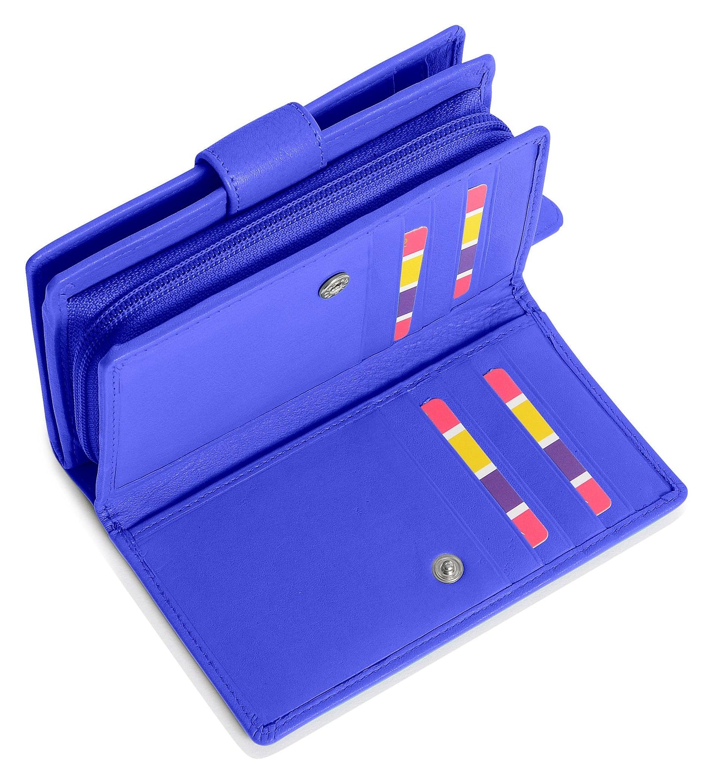 Georgie RFID Leather Double-Sided Purse