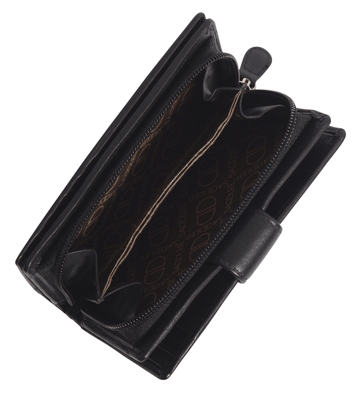 Georgie RFID Leather Double-Sided Purse