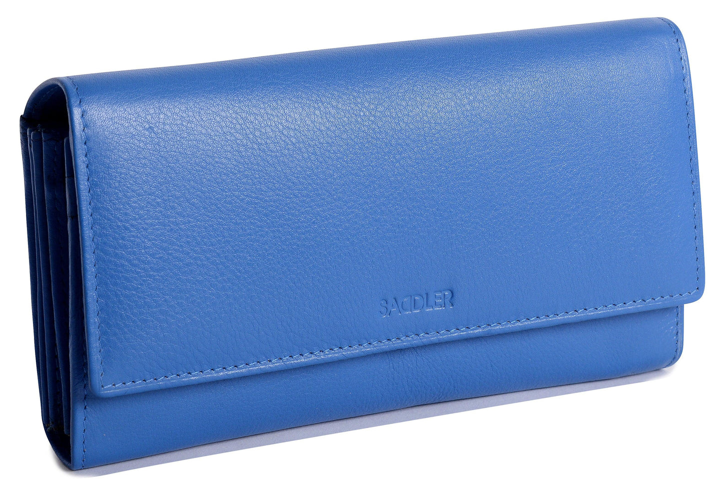 Grace RFID Leather Multi-Section Purse