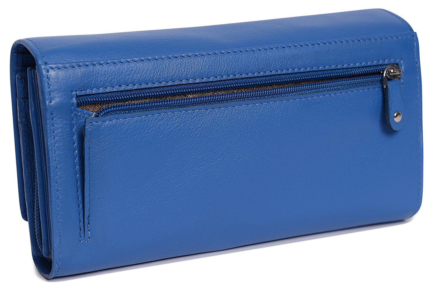 Grace RFID Leather Multi-Section Purse
