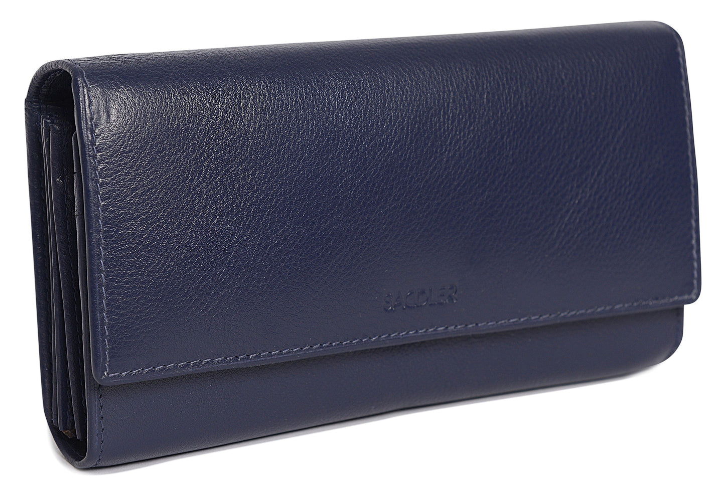 Grace RFID Leather Multi-Section Purse