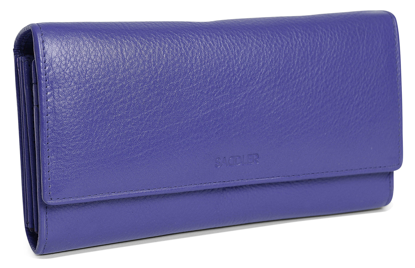 Grace RFID Leather Multi-Section Purse