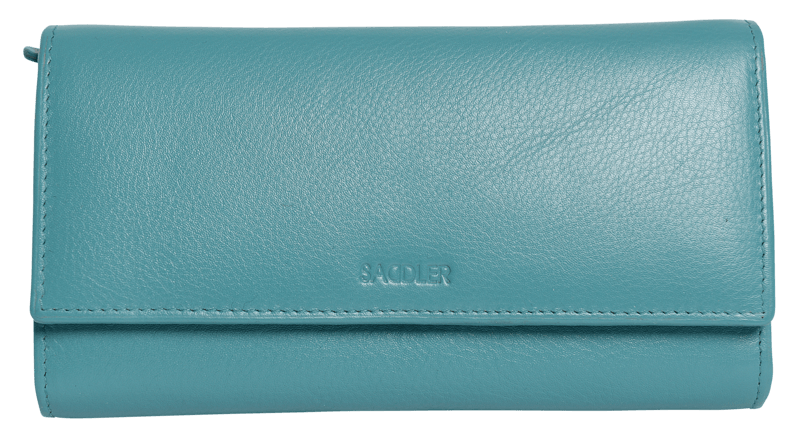 Grace RFID Leather Multi-Section Purse