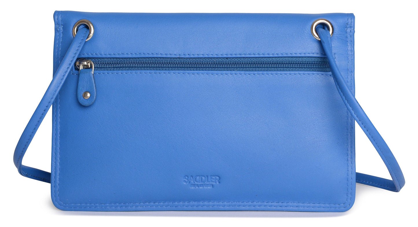 Isabelle RFID Leather Slimline Crossbody Bag