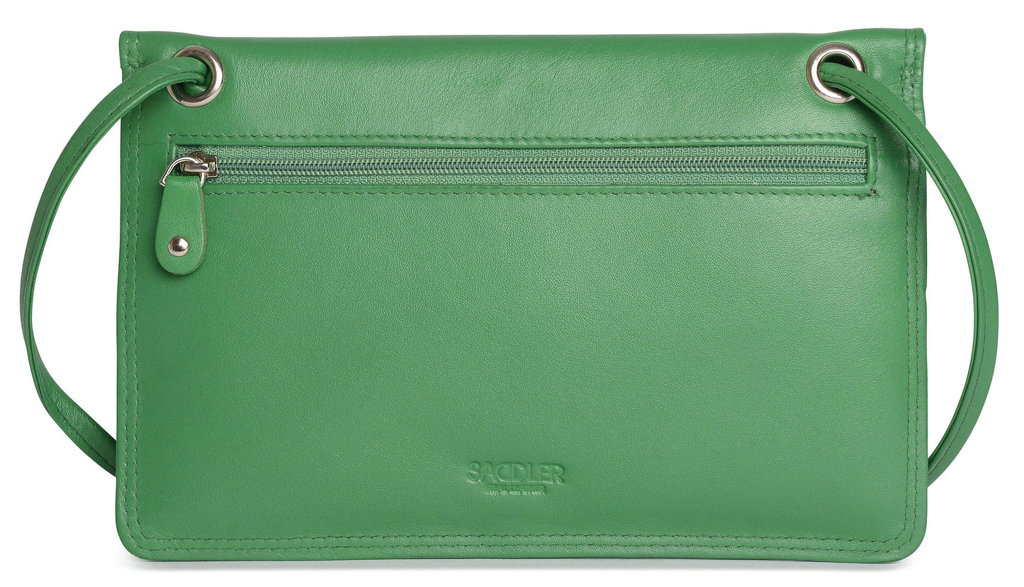 Isabelle RFID Leather Slimline Crossbody Bag