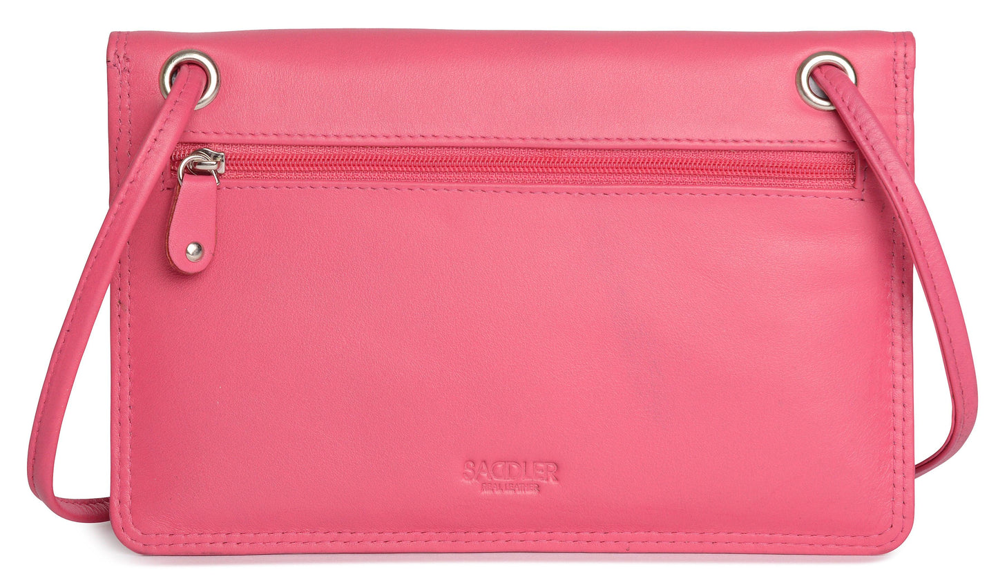 Isabelle RFID Leather Slimline Crossbody Bag