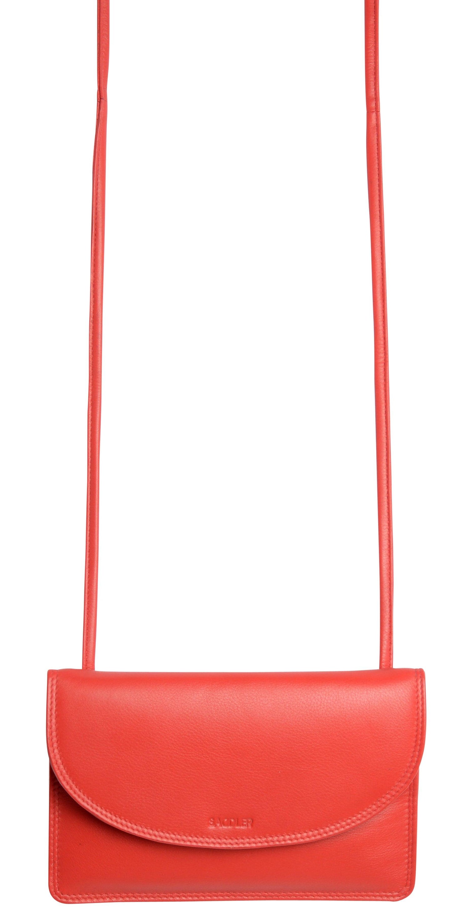 Isabelle RFID Leather Slimline Crossbody Bag