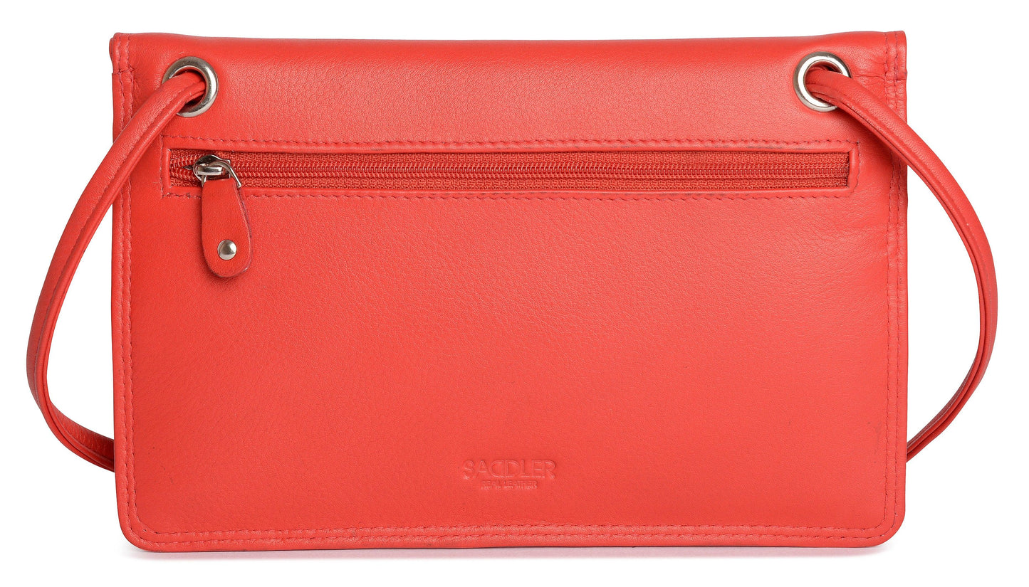 Isabelle RFID Leather Slimline Crossbody Bag