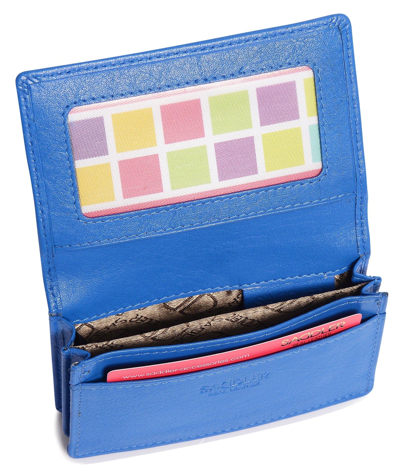 Jessica RFID Leather Card Holder