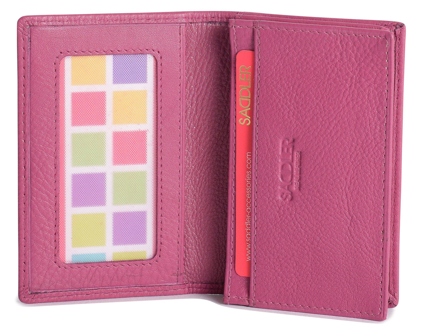 Jessica RFID Leather Card Holder
