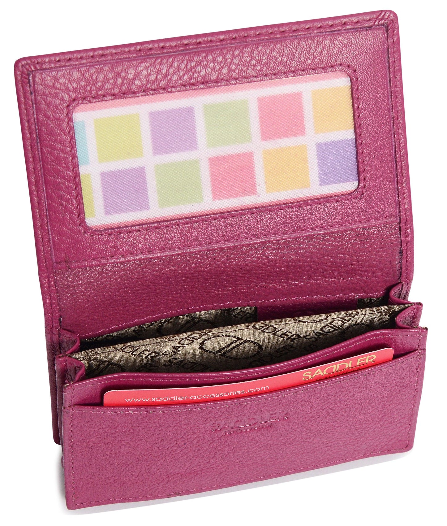 Jessica RFID Leather Card Holder