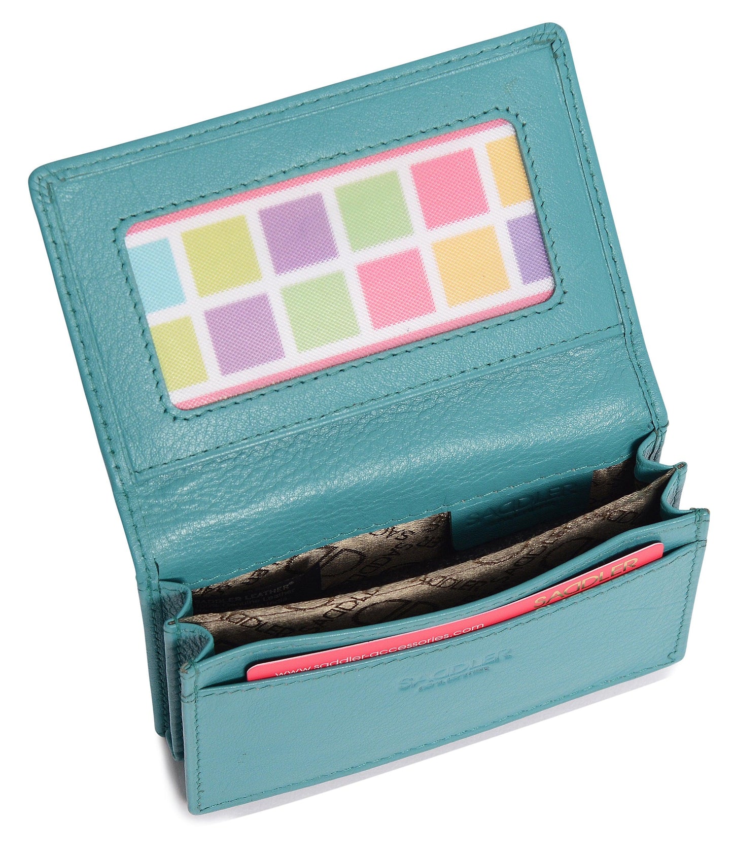 Jessica RFID Leather Card Holder