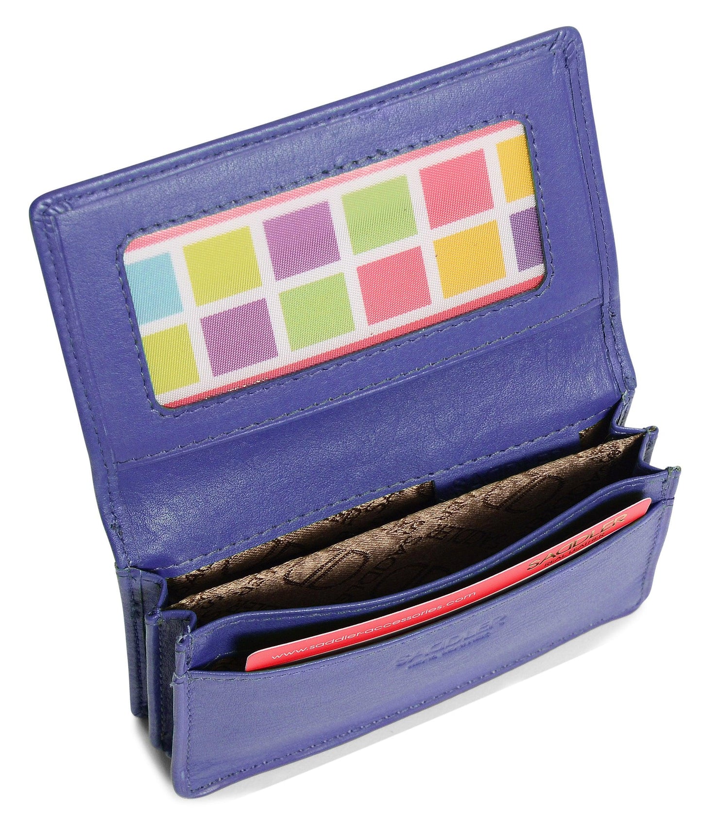 Jessica RFID Leather Card Holder