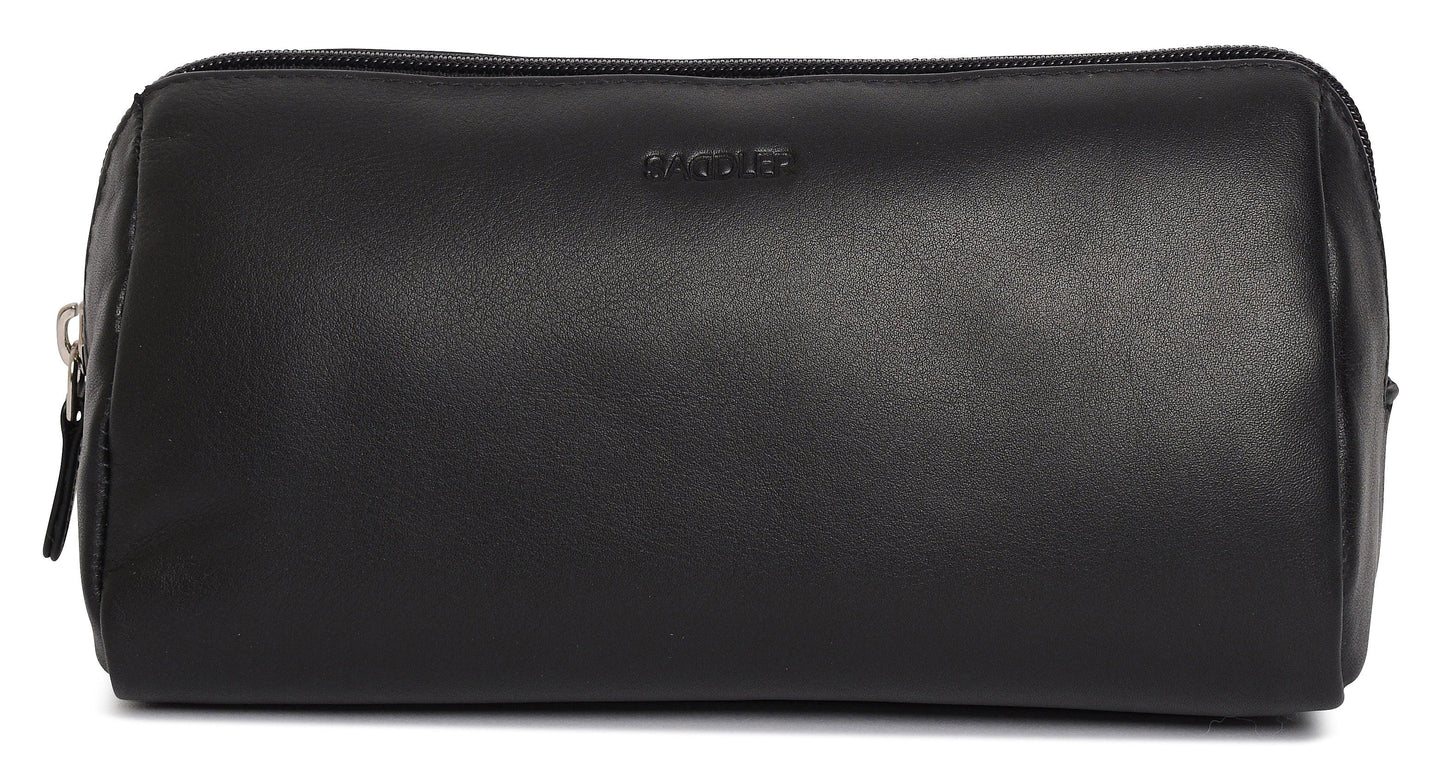 Megan RFID Leather Cosmetic Bag