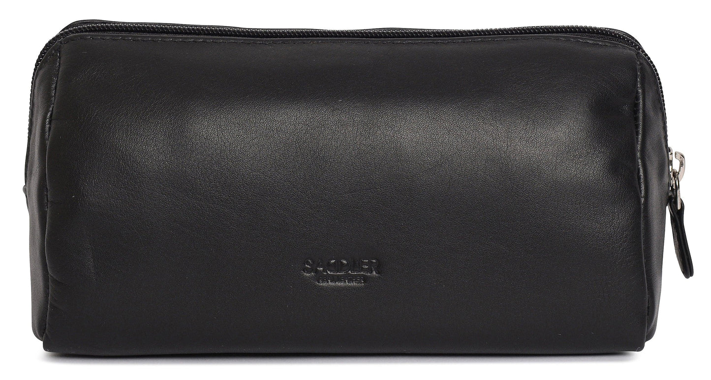 Megan RFID Leather Cosmetic Bag