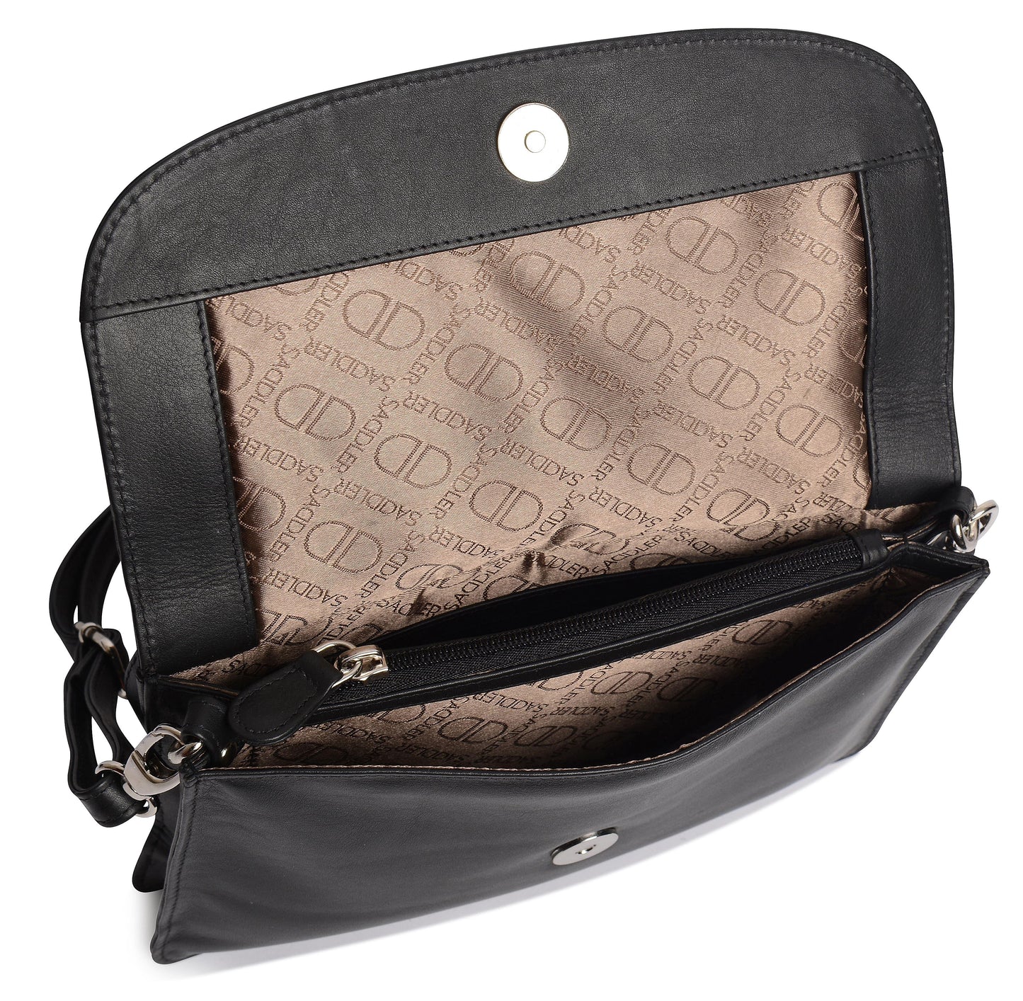 Olivia Leather Crossbody Bag