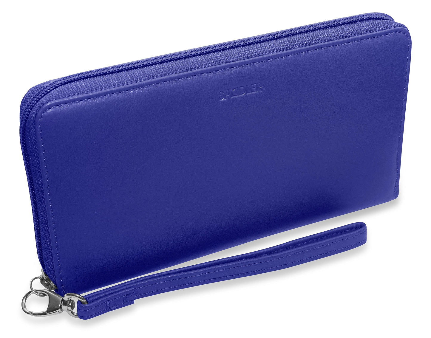 Sophia RFID Leather Zip Around Purse