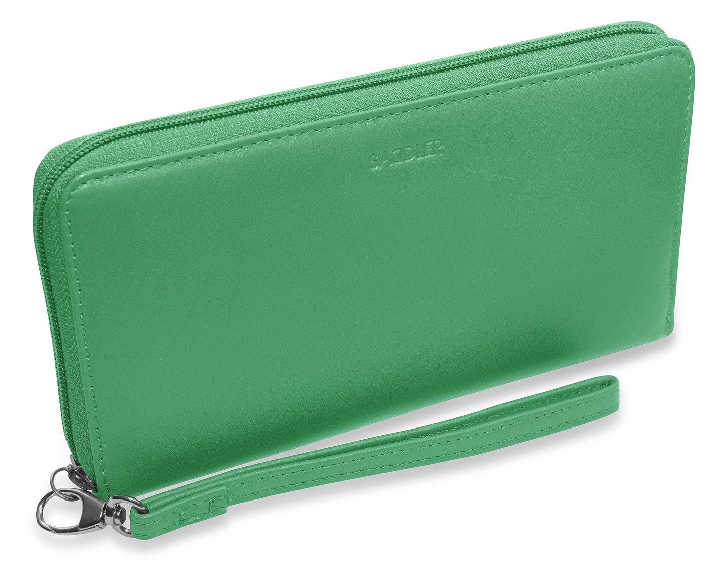 Sophia RFID Leather Zip Around Purse