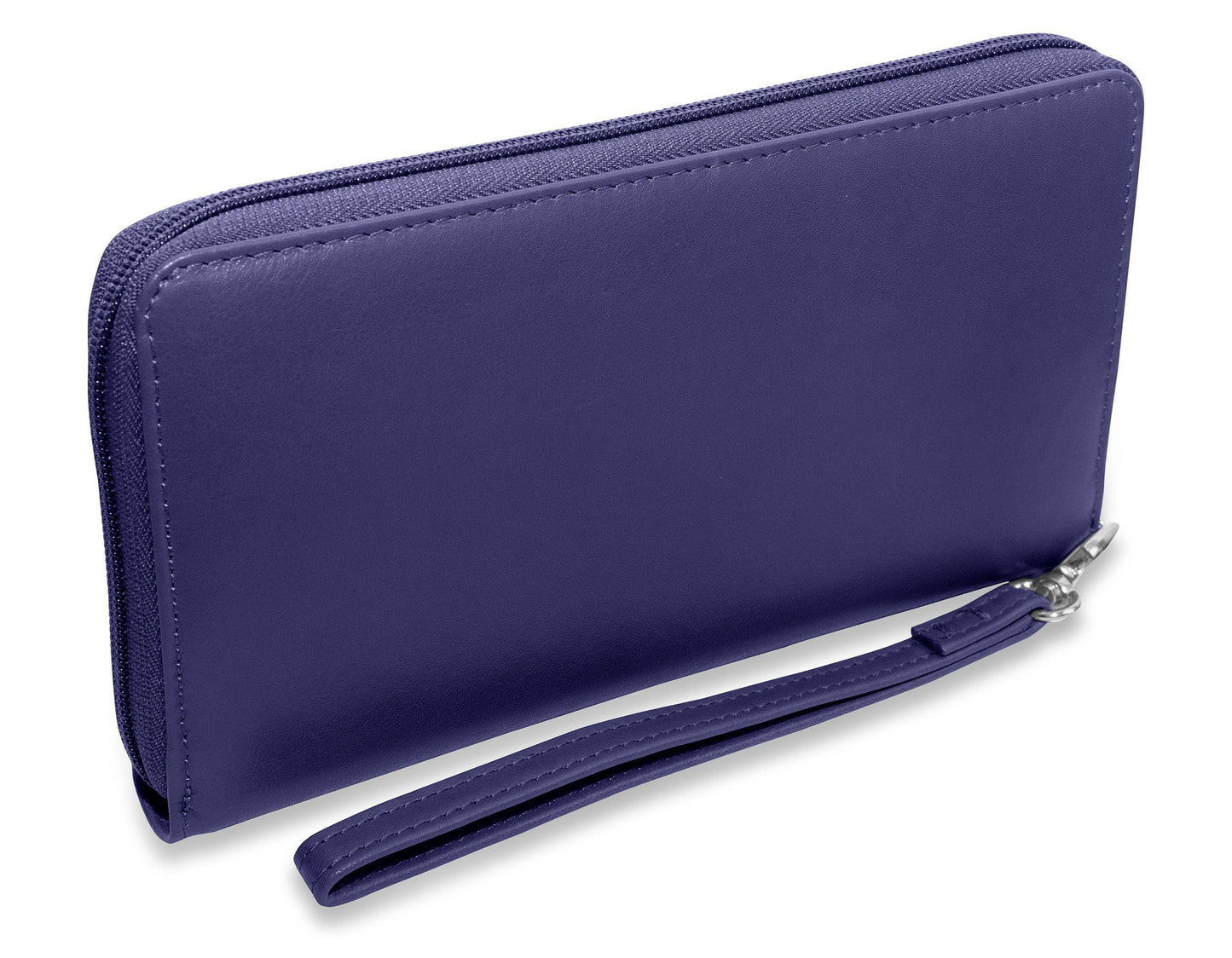 Sophia RFID Leather Zip Around Purse