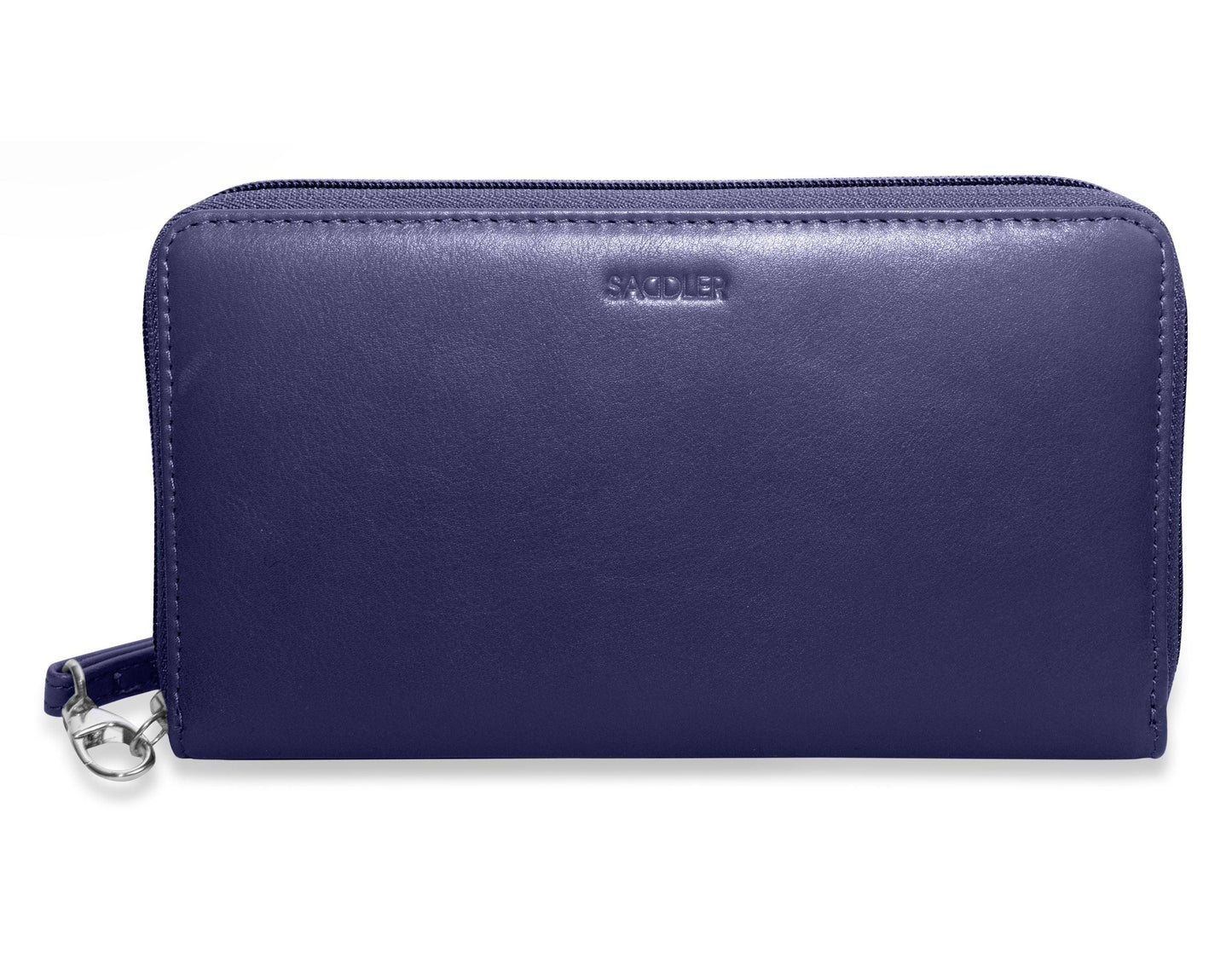 Sophia RFID Leather Zip Around Purse