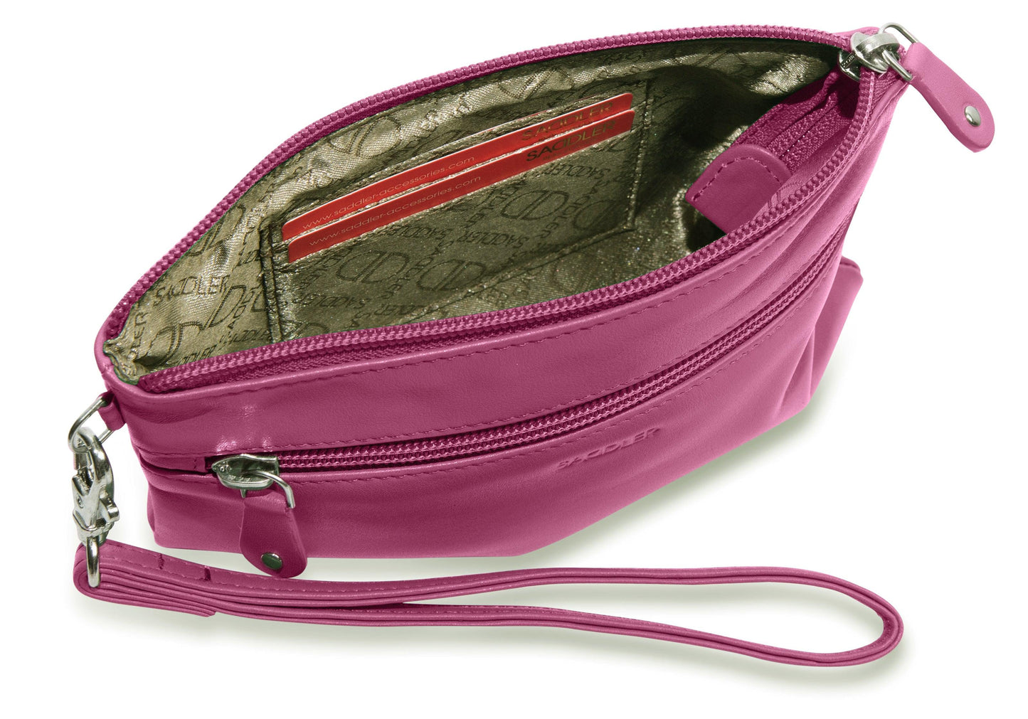 Scarlett RFID Leather Mini Clutch
