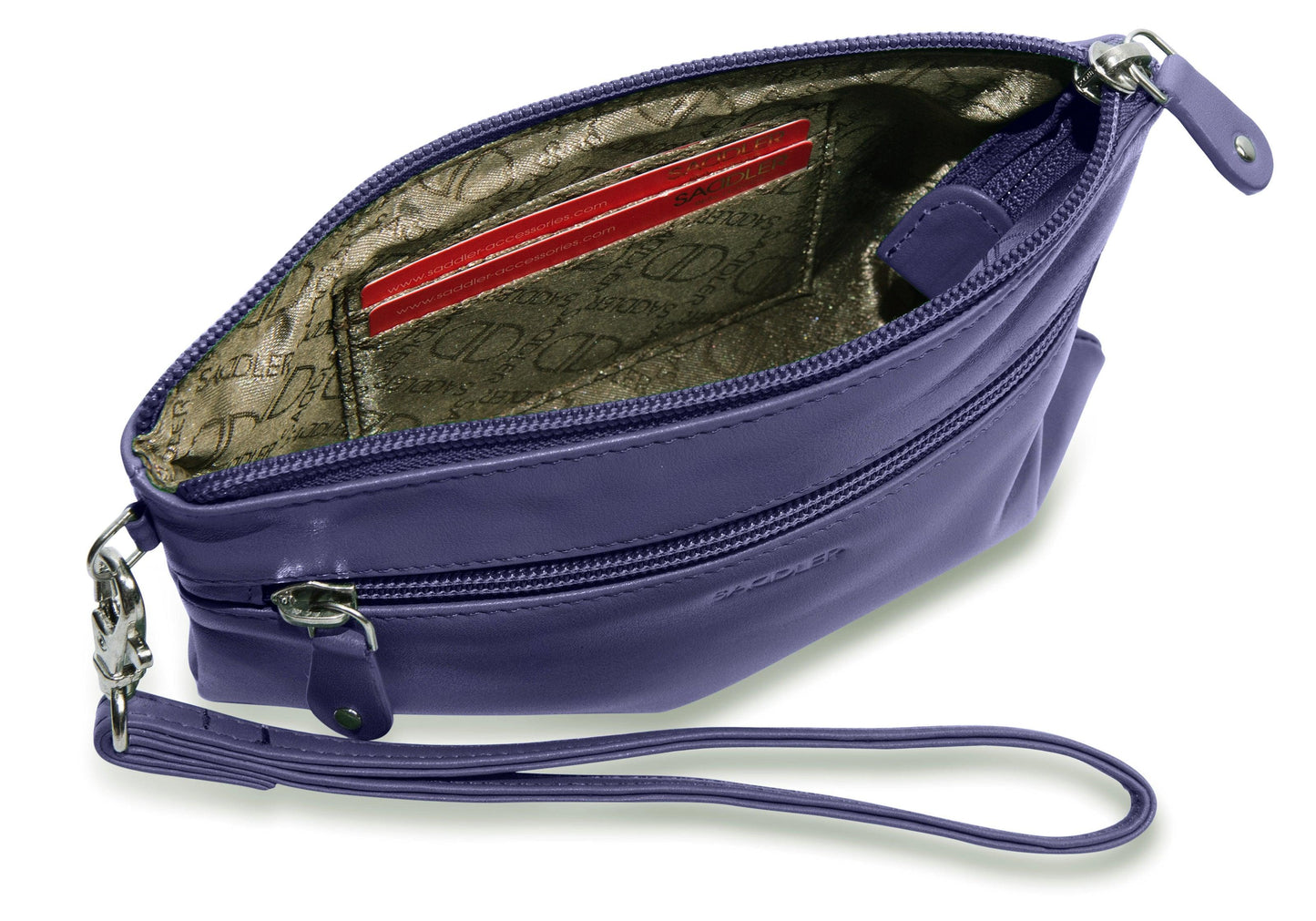 Scarlett RFID Leather Mini Clutch