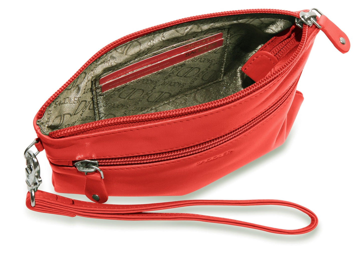 Scarlett RFID Leather Mini Clutch